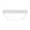 Plafoniera LED 18W 1800lm 6500K IP44 Kwadrat fi225 Mleczny Biała Ramka 7626