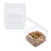Plastikowe pudełeczko 40x40x28mm - zamykany pojemniczek - Organizer