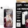 PanzerGlass Fashion 3-in-1 Set Zestaw pokrywa + szkło ochronne Apple iPhone 16e Odporny na wstrząsy, Ładowarka indukcyjn