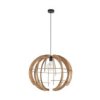Lampa Wisząca Z Tworzywa I Sklejki Venus Wood Na E27 6888 Tk Lighting
