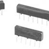 TSP Molded, Commercial, Single In-Line Thin Film Resistor, Through Hole Network (Standard)