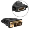 Gniazdo HDMI - wtyk DVI