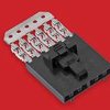 Molex Obudowa złącza pin żeńskiego na kabel Ilość pinów 2 Wymiary siatki: 2.54 mm 14562022 1 szt. tuba