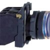 Przycisk sterowniczy podświetlany nieb. kryty O 22 z sam. powr., 220...240V, 1NO+1NC XB5AW36M5