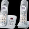 KX-TG6822GS DECT telephone with answering machine, two handsets