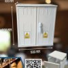 Obudowa elektryczna termoutwardzalna do samodzielnego złożenia 50x60 EOT3 53/60-P BOX zintegrowany kątownik pod płytę montażową