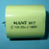 22uF/160V MKT MANT KONDENSATOR