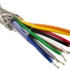 Kabel do transmisji danych 0,23 mm² 10 -rdzeniowy Ekranowany 24 AWG AWG PVC 300 V