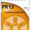 Bateria do aparatów słuchowych PR13 / PR48 1,4V /blister 6szt./