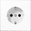 LS 1520 WW Outlet, white, flush-fitted, 1 gang
