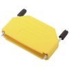 Encitech 6353-0105-04 DPPK37-Y-K D-Sub Housing 37-pin Plastic Yellow