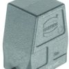 Grommet housing, size 6B, die-cast aluminum, longitudinal bow locking, IP65, 09302060801
