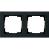 Gira Ramka podwójna Gira E2 czarny mat