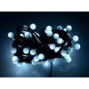 Lampki choinkowe LED kule - białe - 80szt.