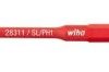 Wkrętak z wymiennymi końcówkami Wiha VDE-Wechselklinge slimVario Xeno Schlitz/PH 2x75mm 34588 płaski, Plus/Minus SL/PH 2