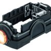 Carrier hood, size Han-Yellock 60, zinc die casting, push button locking, IP65/IP67, 11136000100