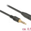 85627 Jack Extension Cable 3.5 mm 0.5 m