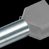 187721 Twin-Aderendhülse isoliert 2x1,0 mm²/10 mm, rot, 100er Pack