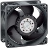 DC axial fan, 24 V, 80 x 80 x 38 mm, 132 m³/h, 55 dB, ball bearing, ebm-papst 8214 JN