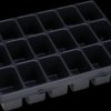 1000010137 Small parts insert, 18 recesses for i-BOXX 72 and LS-Tray 72