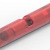 Butt connectorwith insulation, 0.3-1.42 mm², AWG 22 to 16, red, 32.13 mm, 8-320559-2
