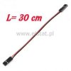 Przew. do płytek styk. Ż-Ż 2pin 40cm
