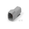 TE Connectivity DTM04-4P DTM Automotive Connector Grey Female Shrouded 4POS
