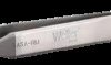 2ASARU Precision tweezers, flat rounded tips, 120 mm