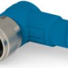 Sensor actuator cable, M12-cable socket, angled to open end, 5 pole, 1 m, PVC, black, 4 A, T4161410005-002