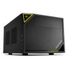 Sharkoon Shark Zone C10 | Mini-ITX Case | Zwart/Geel