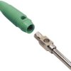 Wtyk bananowy BKL Electronic 072152-P, skręcany, O 4 mm, 1 A, 60 V, zielony