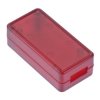 1551USB2TRD Hammond Transparent Red Plastic USB Enclosure 50 x 25 x 15.5mm