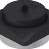 Cover cap, size SP2, die-cast aluminum, screw locking, IP65/IP68/IP69/IPx9, 09400215412