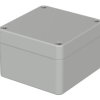 Obudowa Poliwęglan V0 szerokość zew. 80 mm długość zew. 82 mm wys. zew. 55 mm Bopla IP66 Jasnoszary
