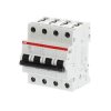 Wyłącznik nadprądowy MCB, Typ C, 4-biegunowy, 50A, 400V, ABB, S204L