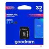 Karta pamięci microSDHC 32GB Class10 + adapter - GoodRam M1AA-0320R12