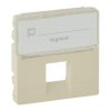 VALENA LIFE Plakietka z etykietą gniazda 1 x RJ45 kat.6a UTP kremowa 755471 LEGRAND