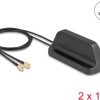 81454 Antenna 2x RP-SMA, Wi-Fi, omnidirectional