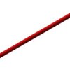 Silicone-switching strand, extremely flexible, halogen free, Cableline, 1.0 mm², 511 x 0.05 mm, red, outer Ø 3.9 mm, 61.7607-100