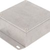 Aluminum die cast enclosure, (L x W x H) 92 x 92 x 42 mm, natural, IP54, 1590YF