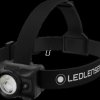 503319 Headlamp, HF6R, 600 lm, Black, Rechargeable Battery