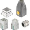 Connector kit, size Han-Yellock 10, 5 pole + PE , 10220030003