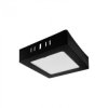 Oprawa downlight N/T kwadrat 6W 660lm 4000K IP20 czarny DL-1 EC20475