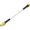 SMA M&F 6GHz Semi-Flexible cable RG402 - 10cm