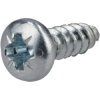 R-TECH 337107 Pozi Pan Head Self-Tapping Screws No.4 3/8in 9.5mm - Pk100