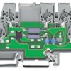 Element tłumiący przepięcia 60 V na szynę DIN WAGO Zabezpieczenie przeciwprzepięciowe 1.7A