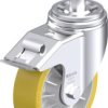 Blickle 936725 LHZ-ALTH 162K-FI Rolka obrotowa z blachy stalowej Średnica koła: 160 mm Maksymalne obciążenie: 900 kg 1 s