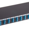 Panel krosowniczy, obudowa, 12-portowy 12 Jednomodowy Duplex, 1U RS PRO
