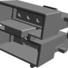 TE Connectivity 1-480284-0 Obudowa złącza pin męskiego na kabel 1-480284-0, wire-to-wire, piny: 8, 1 szt.