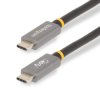 Kabel USB Złącze A USB C Złącze B USB C dł. 1m Kabel USB 4 USB 4.0 kolor: Czarny